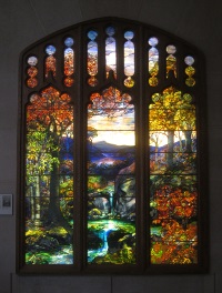 Tiffany window.
