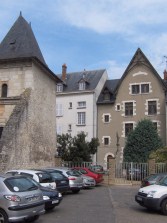 Behind the house of Joan Of Arc