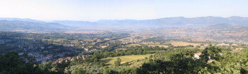 The Rieti Valley.