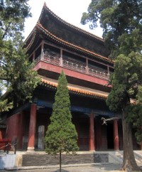 The Kuiwen Library Pavilion (originally built 1018; this version from 1504).