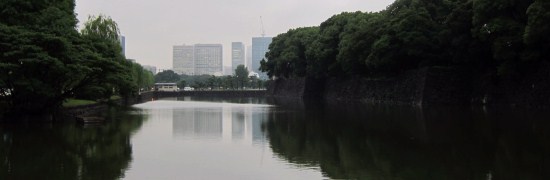 Moat surrounding the Imperial Palace.