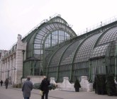 A glass house in the Hofburg grounds