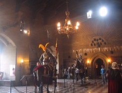 The Great Hall in Warwick Castle