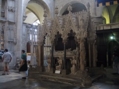 The tomb of Bishop Wilberforce (son of the slavery abolitionist)