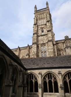 The college chapel over the cloister