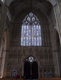 The western window, an early example of ogee tracery, long before its extensive use in France