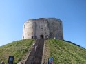 Clifford's Tower, in the castle
